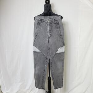 Vintage 1990s Acid Wash Tapered Pacific Express Jeans Size 11 PRE-OWNED